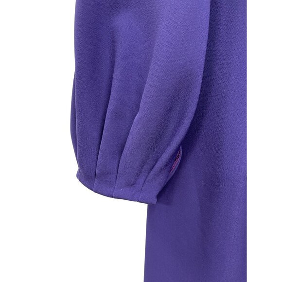 Elegant Purple Evening Gown - Picture 5 of 8